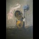 H/T - 162 X 130 cm - sbd - 1966 - La femme &agrave; la guitare